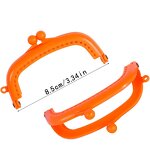 Purse Frame Factory - 8.5cm/16cm Creative Plastic Clasp Purse Frame