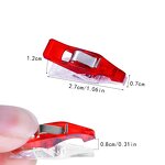 Sewing Clips Factory - Hot Selling Colorful Plastic Clips for Patchwork