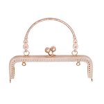 Purse Frame Factory - 18cm/20cm Hot Sale Kiss Clasp Lock Metal Frame