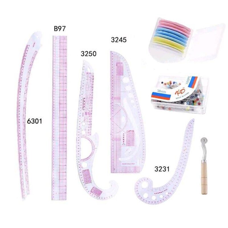 Sewing Ruler Set Factory - High Quality Plastic PVC French Curve Ruler
