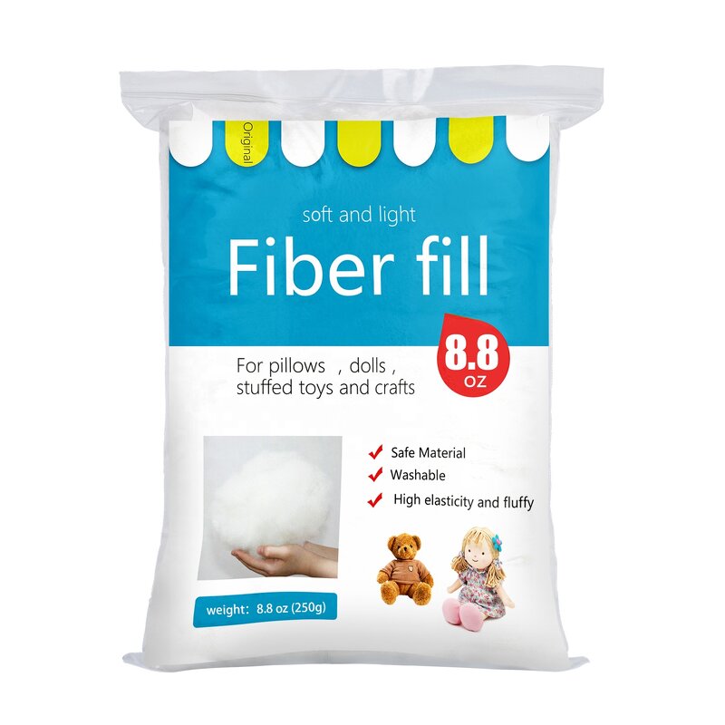 Polyester Fiber Fill Factory - High Quality 250g Recycled Polyfill