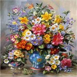 Diamond Painting Kits Factory - 5D Flowers Diamond Painting Kits