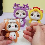 Needle Felting Kit Factory - Hot Sale DIY Shiba Inu Wool Felt Animal