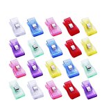 Sewing Clips Factory - 100pcs Colorful Plastic Fabric Patchwork Clips