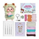 Needle Felting Kit Factory - New Style Milk Green Sheep Starter Kit