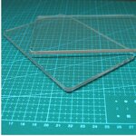 PP Board Factory - 15CM Transparent Acrylic Soft Clay Mud Board