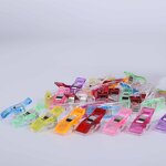 Sewing Clips Factory - Assorted Colors Multipurpose Plastic Craft Clips