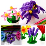Pipe Cleaners Factory - Bulk Craft Supplies DIY Handmade Chenille Stems