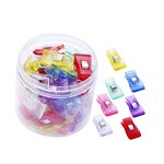 Sewing Clips Factory - 50pcs Wonder Clips Colorful Plastic Fabric Clips