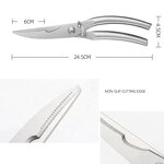 Kitchen Shears Factory - Stainless Steel Poultry Chicken Bone Scissors