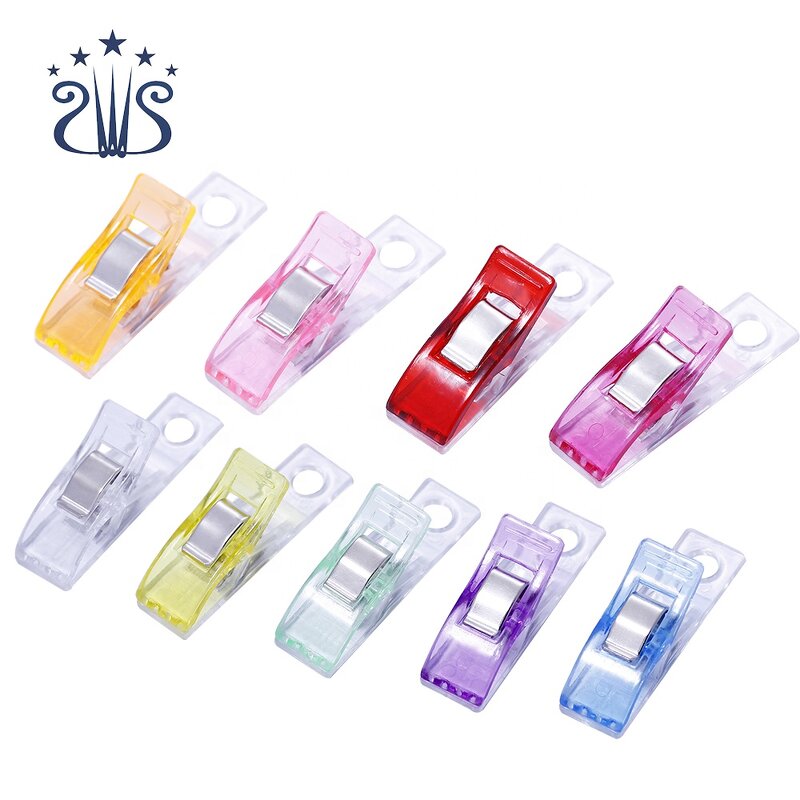 Sewing Clips Factory - Hot Selling Colorful Plastic Wonder Sewing Clips