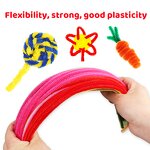 Pipe Cleaners Factory - Polyester Pastel Colors Pipe Cleaners for Crafts