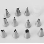 Pastry Nozzle Set Factory - 12Pcs Icing Tip Cake Decorating Tools