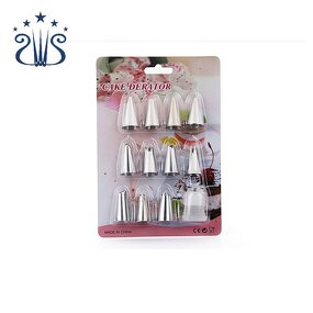 Pastry Nozzle Set Factory - 12Pcs Icing Tip Cake Decorating Tools