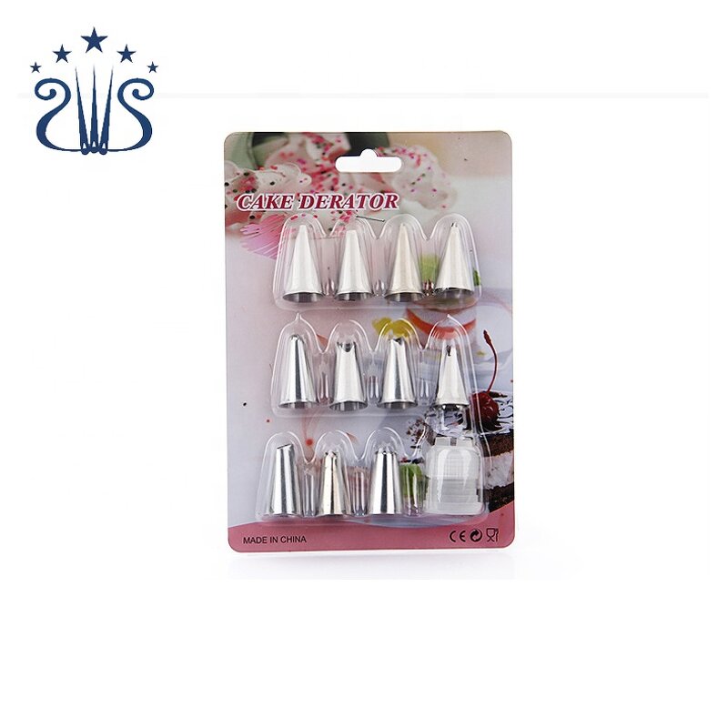 Pastry Nozzle Set Factory - 12Pcs Icing Tip Cake Decorating Tools