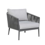 Outdoor Cafe Chairs Manufacturer - Modern Wicker Metal Frame Chairs