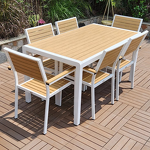 Outdoor Dining Set Manufacturer - Contemporary Aluminum Frame Set