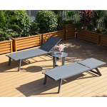 Outdoor Sun Bed Factory - Customized Quick Dry Aluminum Recliner