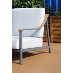 Outdoor Lounge Set Manufacturer - Factory Hot Sale Aluminum Chair Set