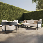Outdoor Sofa Set Manufacturer - Aluminum Frame Waterproof Sectional