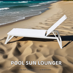 Chaise Lounge Manufacturer - High-End Aluminum Poolside Chair