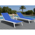 Outdoor Sun Lounger Manufacturer - Hot Sale Aluminum Poolside Recliner