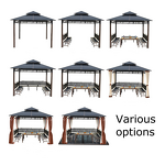 Outdoor Pavilion Manufacturer - Aluminum Alloy Shade Canopy Gazebo