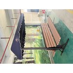 Cabana Bench Factory - Hot Sale Surface Mount Tennis Bench
