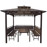 Outdoor Pavilion Manufacturer - Aluminum Alloy Shade Canopy Gazebo