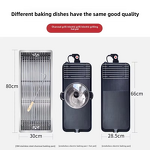 BBQ Table Manufacturer - Modern Charcoal Electric Grill Combo