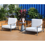 Outdoor Lounge Set Manufacturer - Factory Hot Sale Aluminum Chair Set