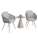 Outdoor Dining Set Manufacturer - Popular PE Rattan Three-Piece Set