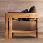 Outdoor Furniture Set Factory - Handcrafted Teak Swivel Lounge Set