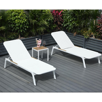 Outdoor Sun Lounger Manufacturer - Hot Sale Aluminum Frame Recliner