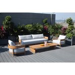 Outdoor Sofa Set Manufacturer - Wholesale Aluminum Terrace Lounge Set