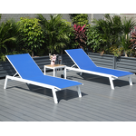 Outdoor Sun Lounger Manufacturer - Hot Sale Aluminum Poolside Recliner