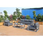 Outdoor Sofa Manufacturer - Direct Waterproof Sunproof Aluminum Sofa