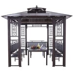 Metal Gazebo Tent Factory - Heavy Duty Double Top Waterproof Tent