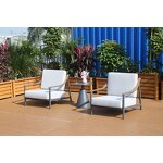 Outdoor Lounge Set Factory - Hot Sale Aluminum Sofa Table Set