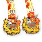 Medal Factory - Free Sample 3D Enamel Brass Medal