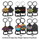 Bottle Opener Keychain Manufacturer - Custom 2D 3D Logo Opener