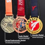 Sports Medal Factory - Customize 3D Weightlifting Martial Arts Medal