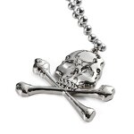 Necklace Factory - 2025 Cool Hip Hop Skull Bone Necklace