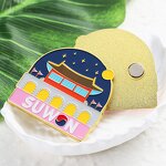 Fridge Magnet Factory - Personalized Gold 3D Cartoon Magnet