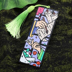 Bookmark Manufacturer - 2025 Promotional Enamel Metal Bookmark