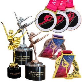 Trophy Factory - Promotional Custom Dance Medal Trophy