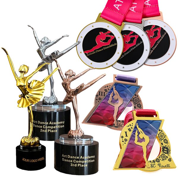 Trophy Factory - Promotional Custom Dance Medal Trophy
