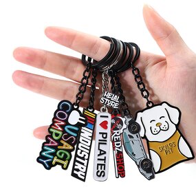 Keychain Factory - Personalized Logo Metal Dog Keyring