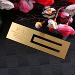 Bookmark Factory - Your Own Personalized Etching Bookmark