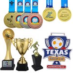 Soccer Trophy Manufacturer - Custom Zinc Alloy Football Trophy